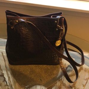 Brahmin Leather Bucket Purse